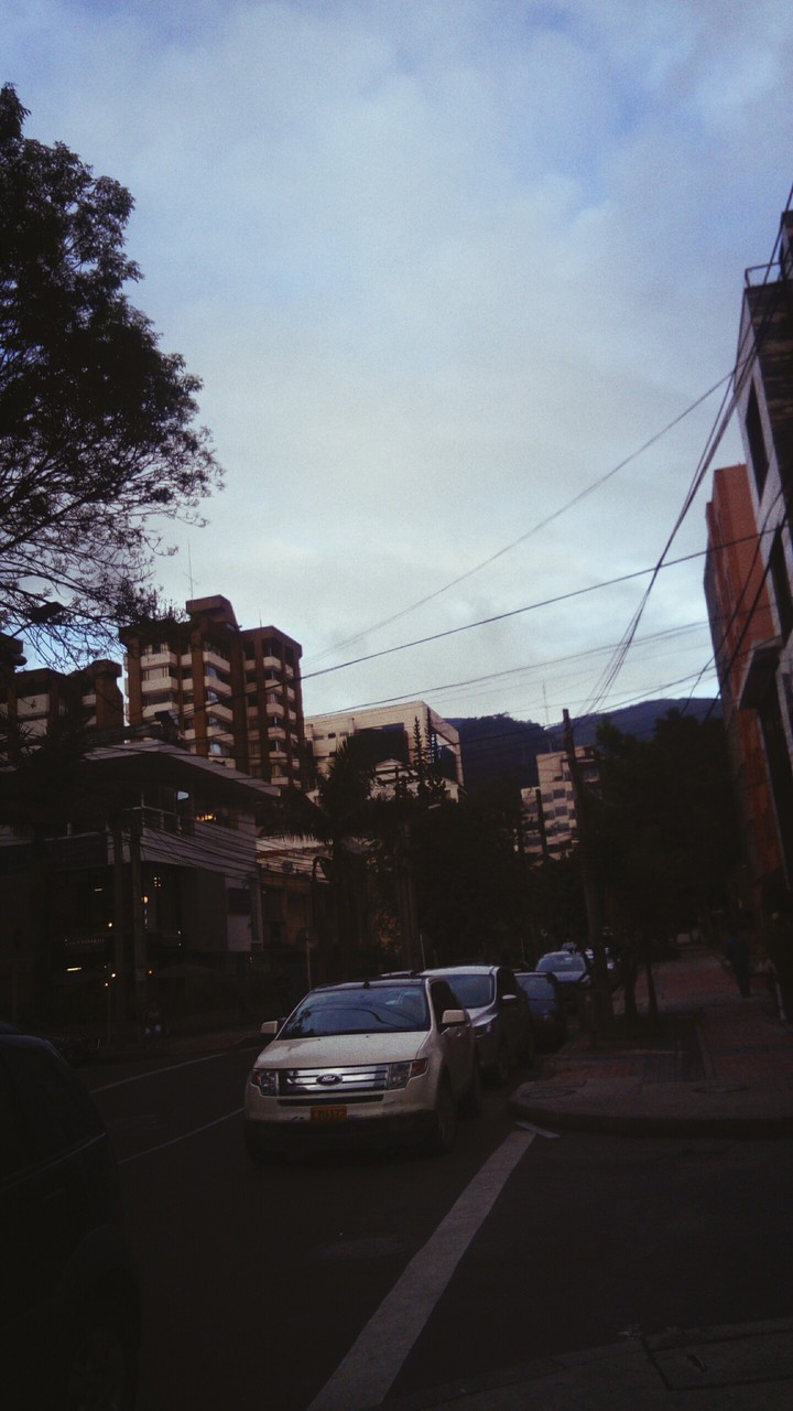 The sky