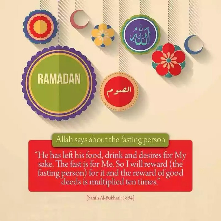 Almighty Allah Says About The Fasting Person