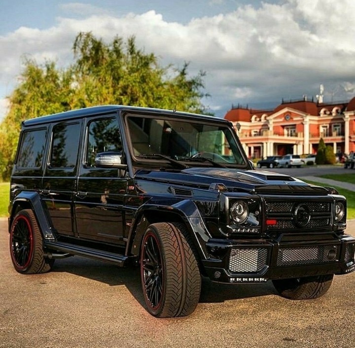 g class Mercedes-Benz geladvagen black