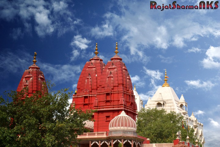 indian temple (delhi, chandni chowk)