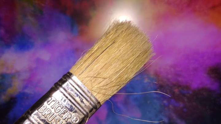 clean brush