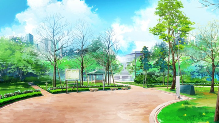 Park Background From Gacha Verse
