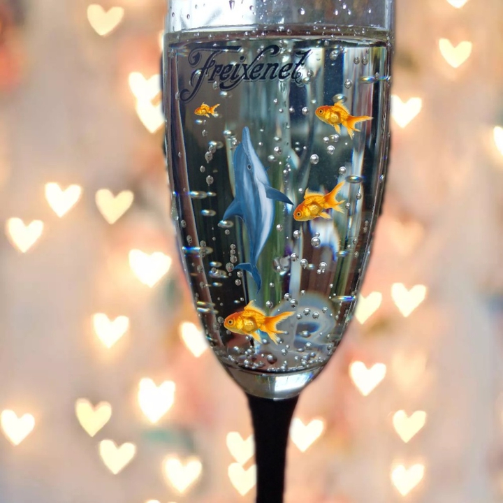 fishs in the glas