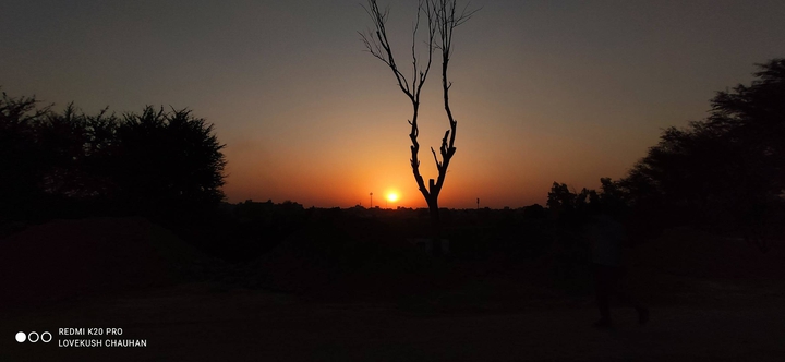 sun set