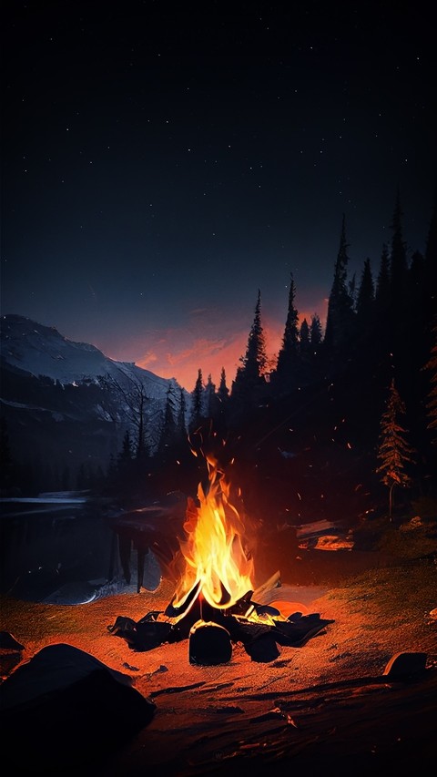 ταπετσαρίες night, Campfire