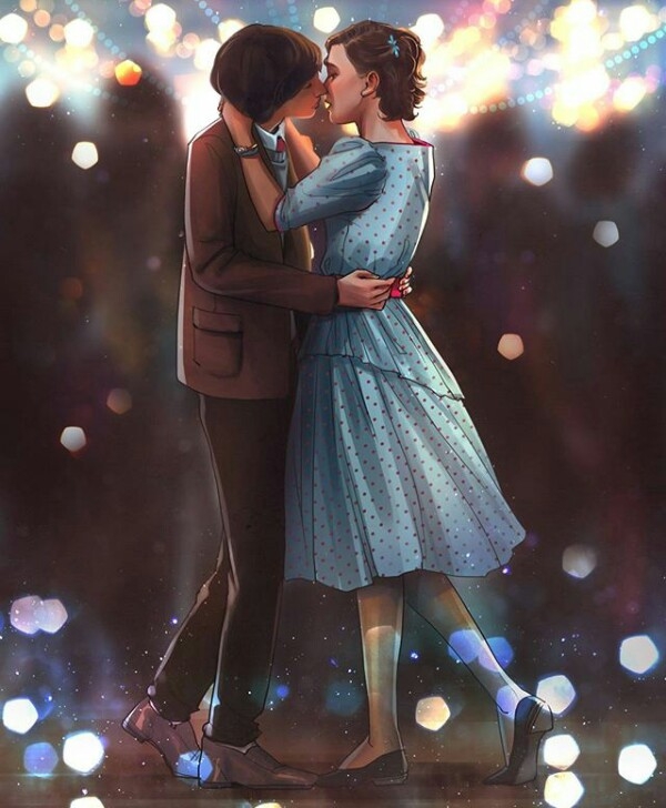 This art from famous series "Stranger things". Love a lot.