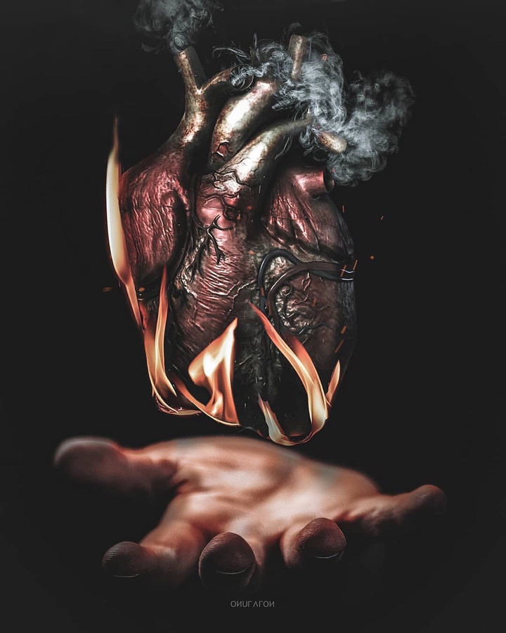 heart on fire