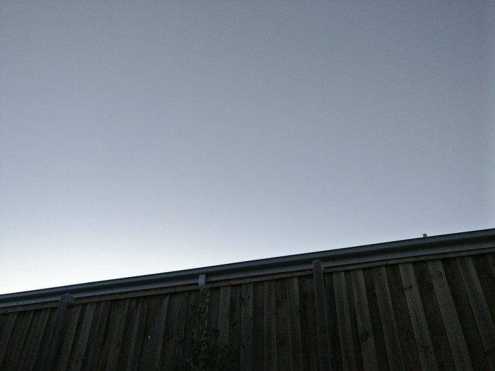 Grey Sky and Fences