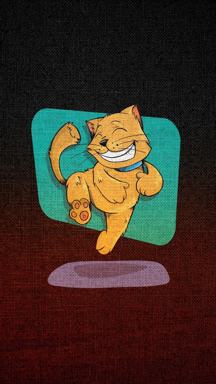 Веселый кот