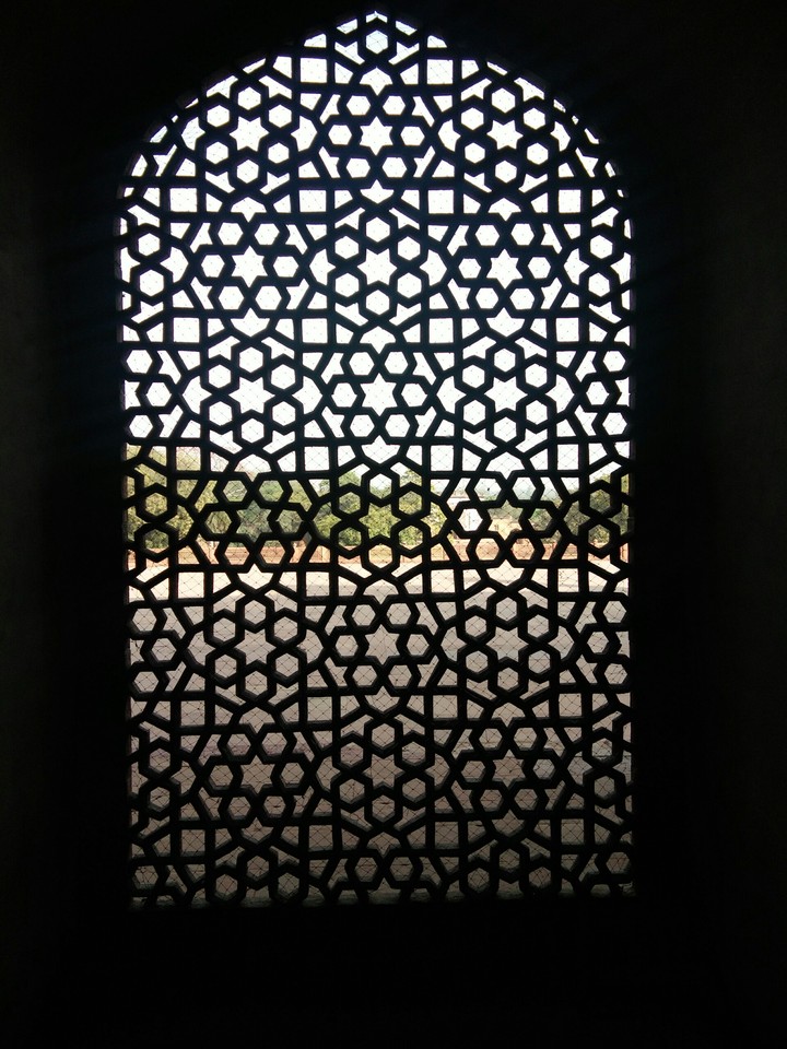 Darker side of the window