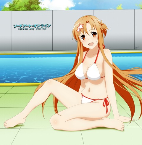 asuna bikini?