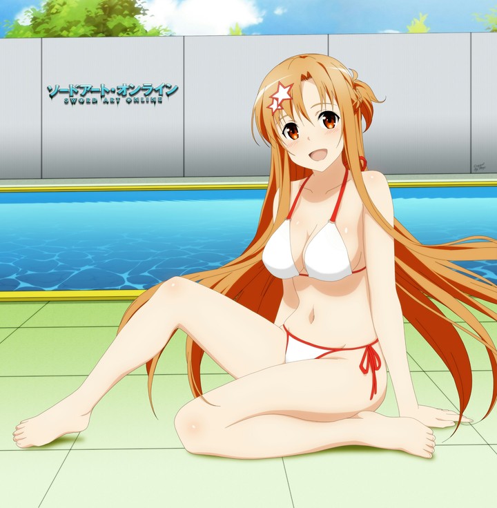 asuna bikini?