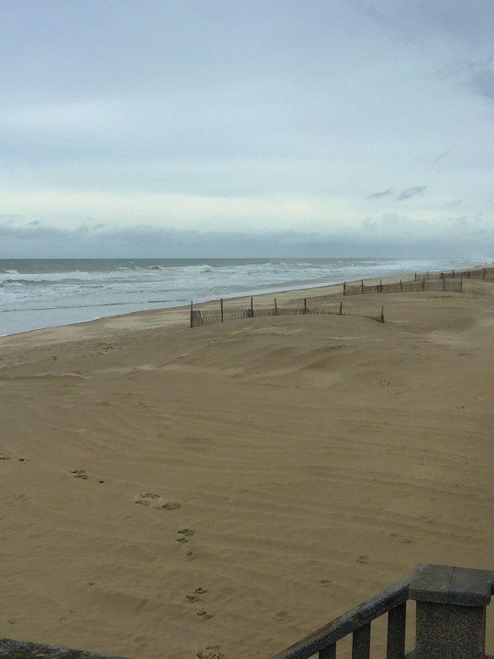 entrée de la plage