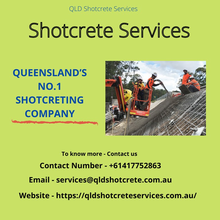 Shotcrete Services QLD Shotcrete Services
