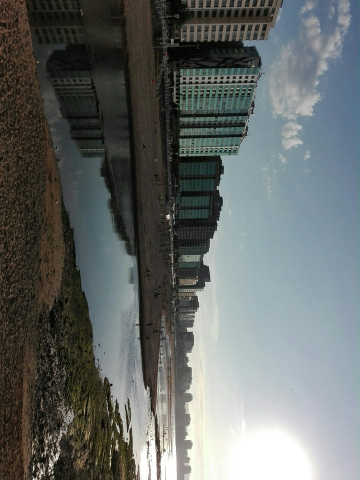 Gijon skyline