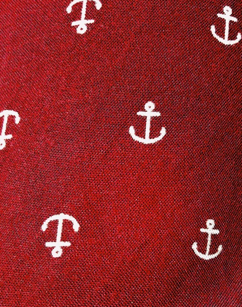 red & white