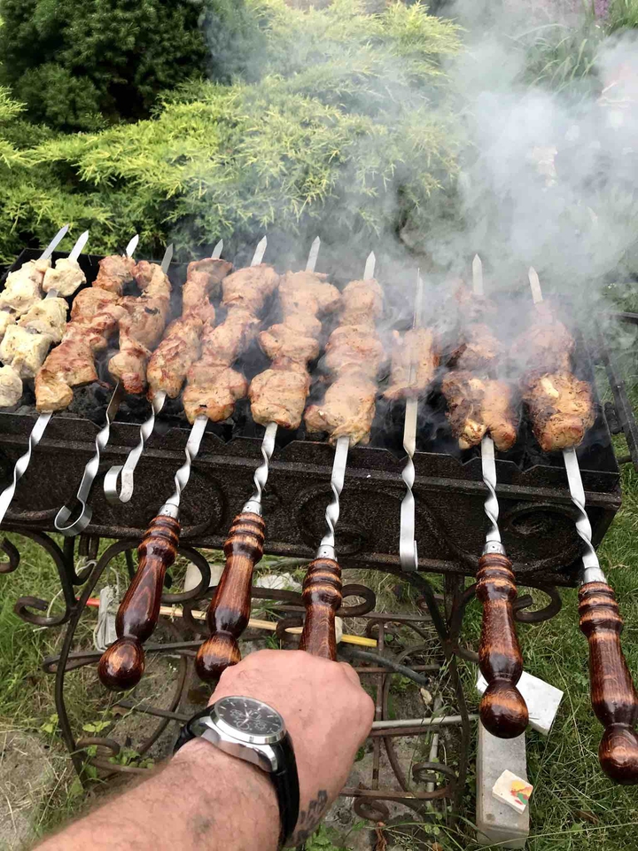 ну как же без шашлыка ✌️?