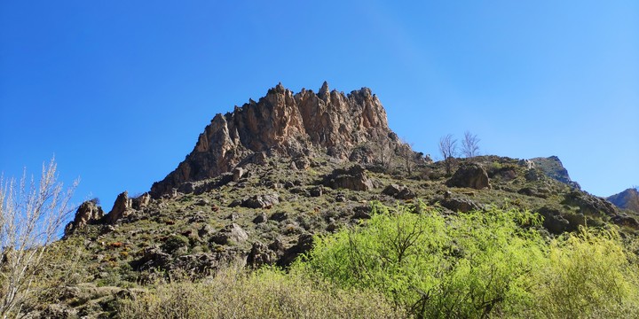 A mountain in Los Cahorros