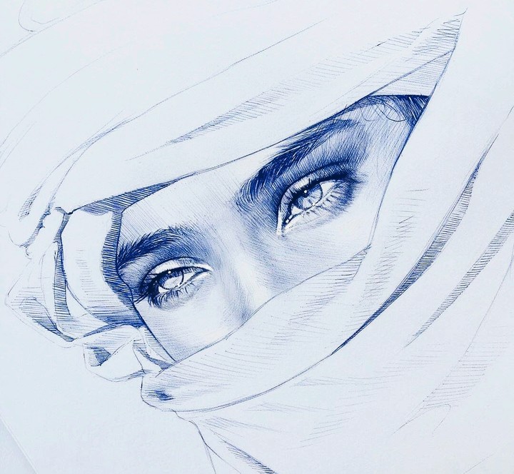 eyes sketch