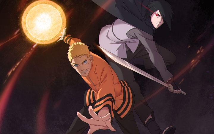 Naruto and Sasuke