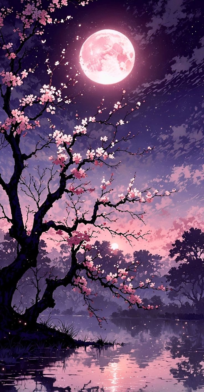 Pink moon