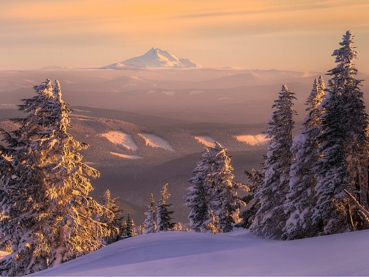 Mount Bachelor Sunset, Oregon