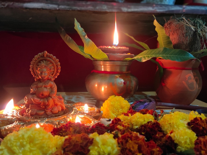 Pooja décor