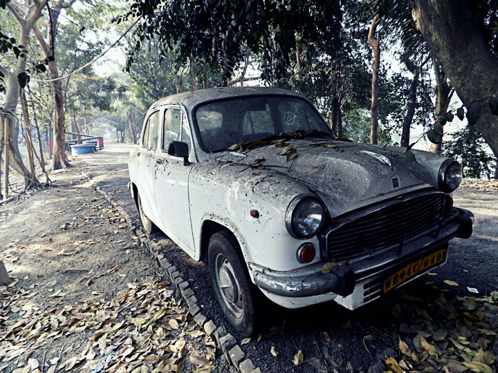 Dusty Car
