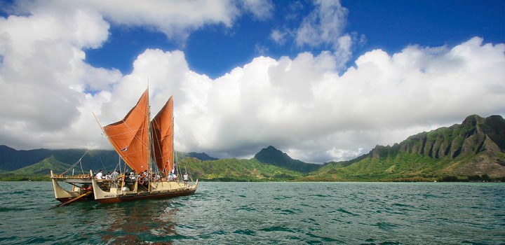 the Hokule'a - Star of Gladness