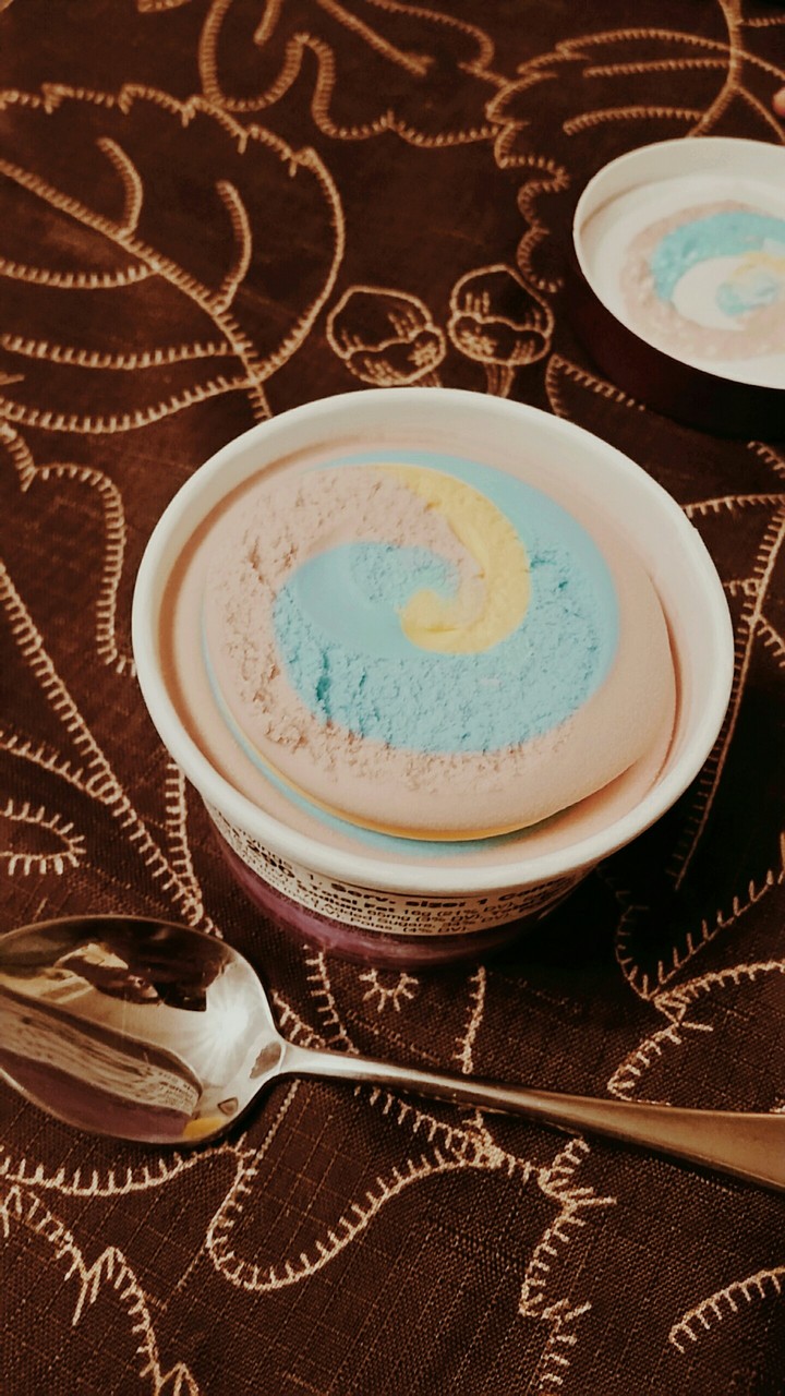 the perfect ice cream swirl