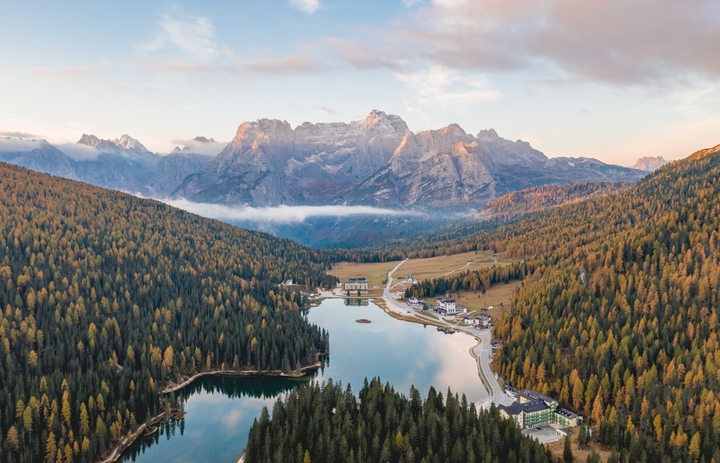Lago di Misurina, Auronzo di Cadore, Belluno, Itália