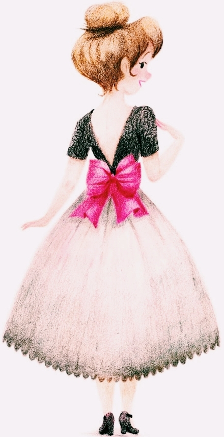 Girl in Dress