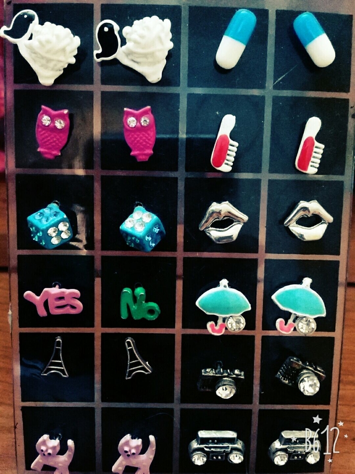 My collection of earring....