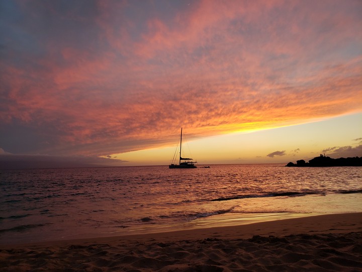 sunset sail