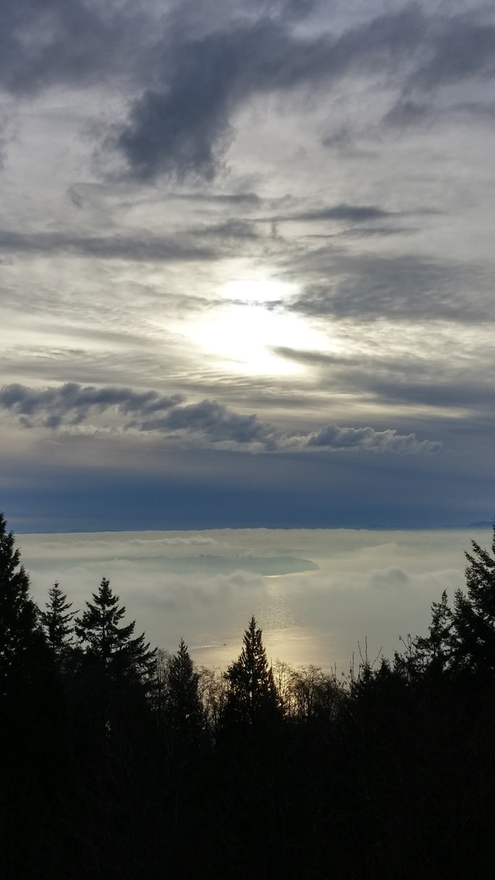 Mountain sky