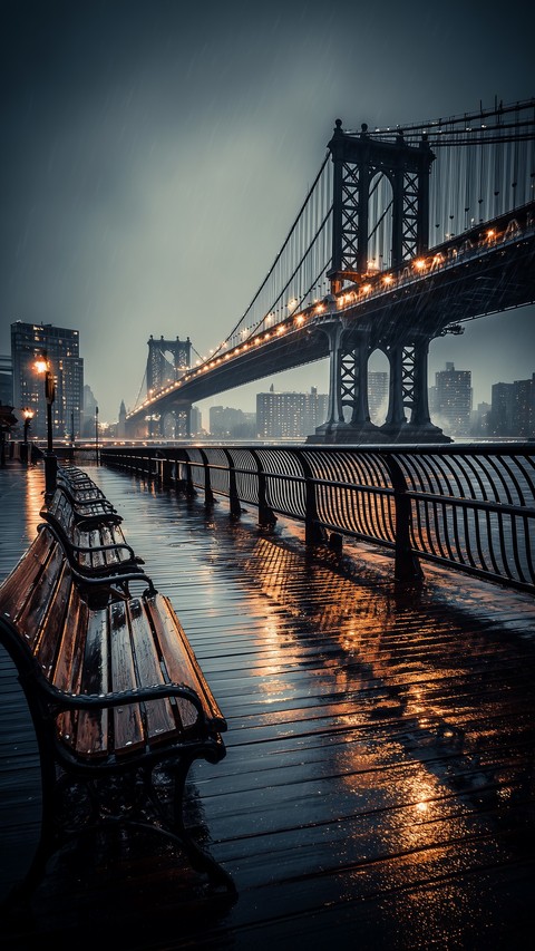 bridge–tunnel, reflection桌布