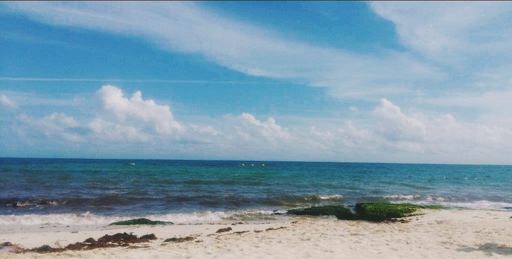day in the beach
