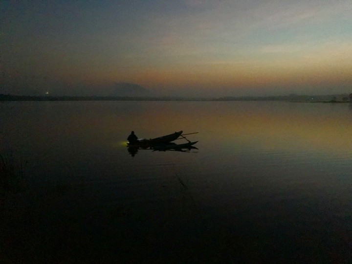 Fishing boat  ( At 5.30am )