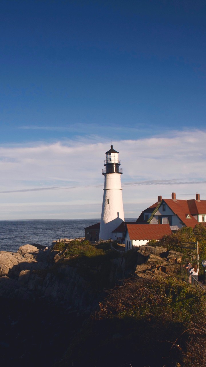Portland Head light house, ME, USA