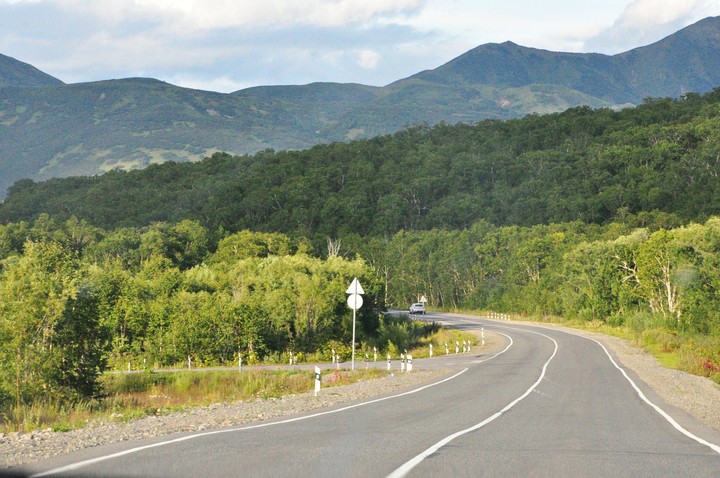 Road to the mountains