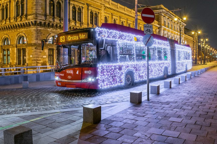 Mikulás trolibusz