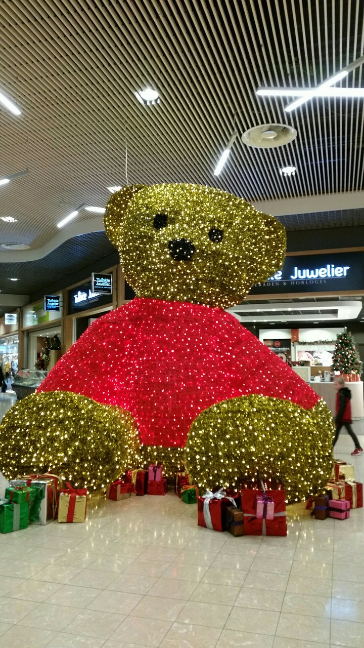 Christmas Bear, Arnhem, The Netherlands.