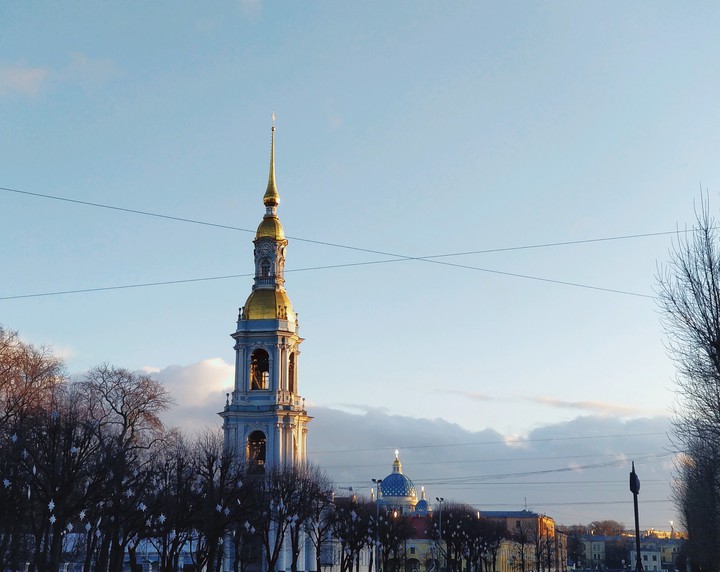небо