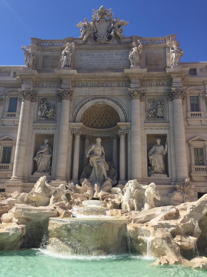 Trevi fountain