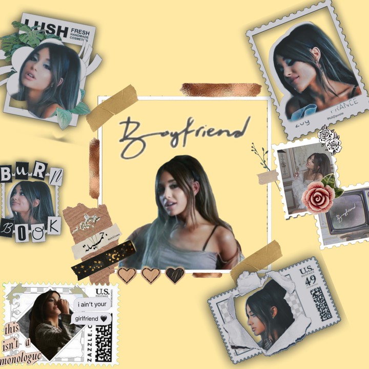My own Ariana Grande Boyfriend edit/wallpaper