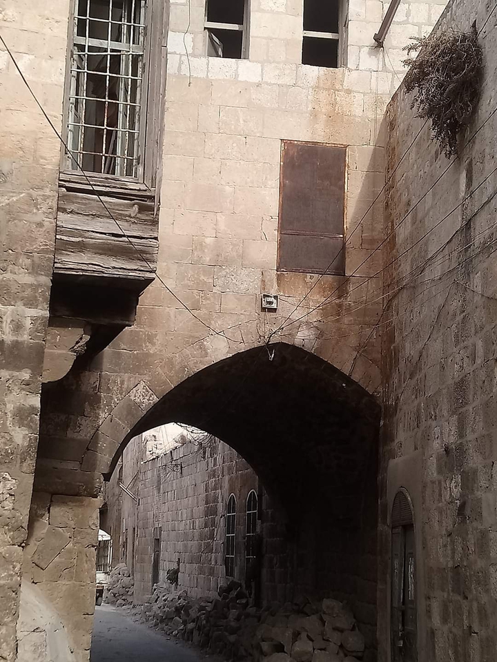 The old streets of Aleppo