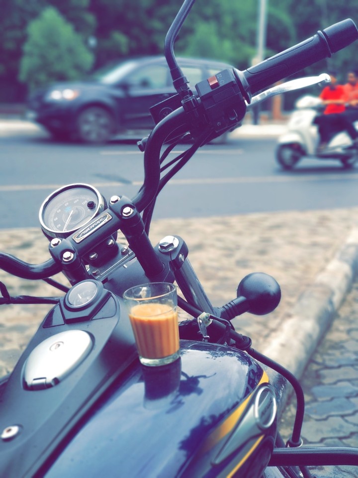 Ride while drinking tea