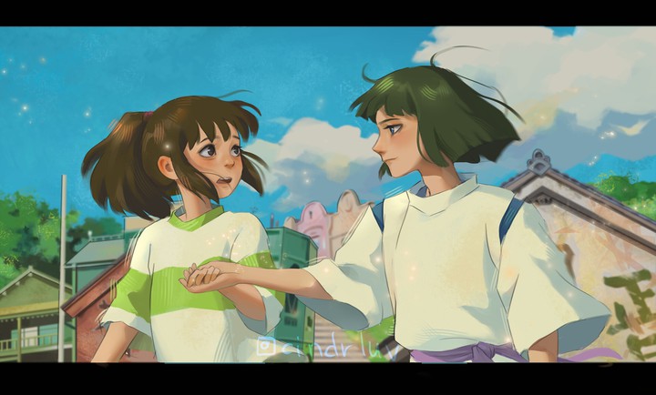 Spirited away