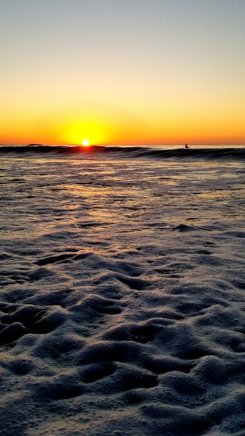 Sunset Waves