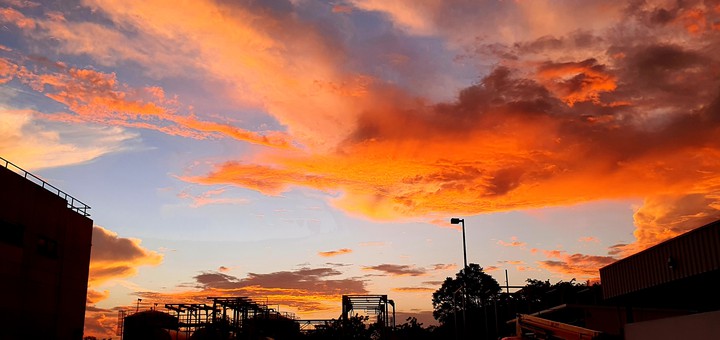 Atardecer en Farmaceutica